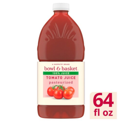 Bowl & Basket 100% Tomato Juice, 64 fl oz