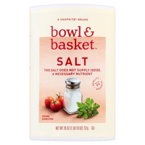 Bowl & Basket Salt, 26 oz