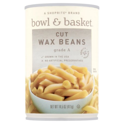 Bowl & Basket Cut Wax Beans, 14.5 oz