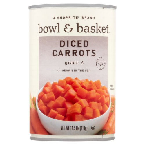 Bowl & Basket Diced Carrots, 14.5 oz