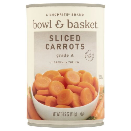 Bowl & Basket Sliced Carrots, 14.5 oz