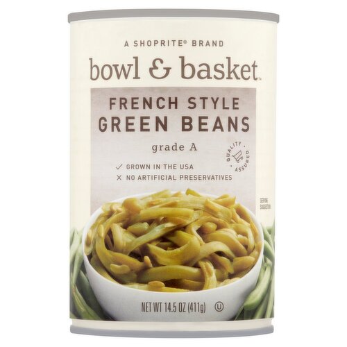 Bowl & Basket French Style Green Beans, 14.5 oz