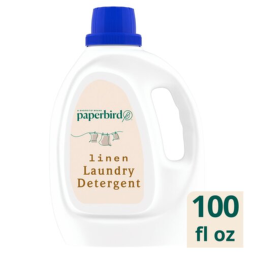 Paperbird Linen Laundry Detergent, 64 loads, 100 fl oz