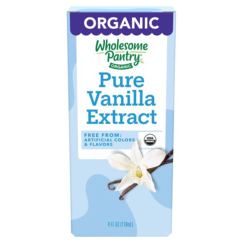 Wholesome Pantry Organic Pure Vanilla Extract, 4 fl oz