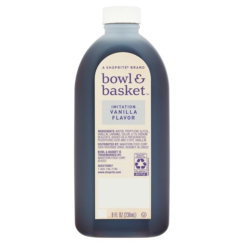 Bowl & Basket Imitation Vanilla Flavor, 8 fl oz