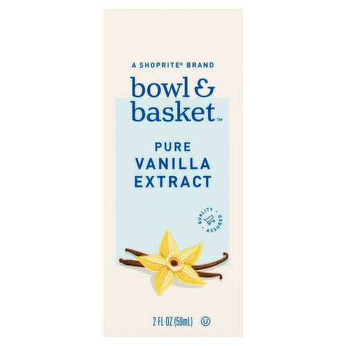 Bowl & Basket Pure Vanilla Extract, 2 fl oz