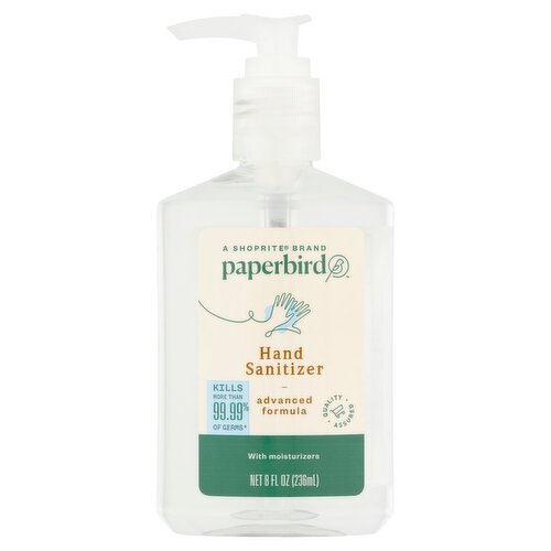 Paperbird Hand Sanitizer, 8 fl oz