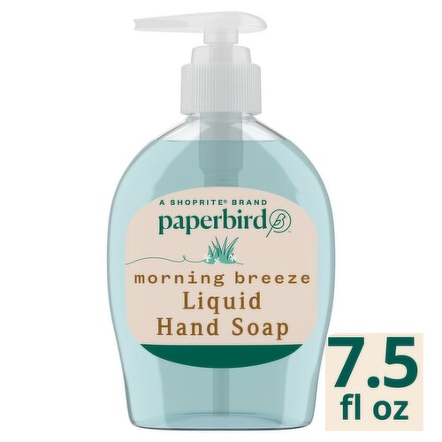 Paperbird Morning Breeze Liquid Hand Soap, 7.5 fl oz