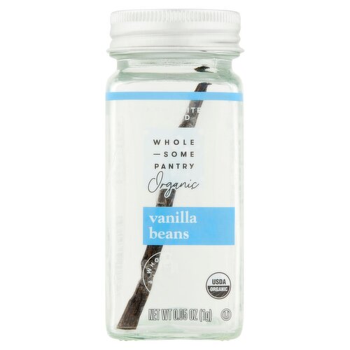 Wholesome Pantry Organic Vanilla Beans, 0.05 oz