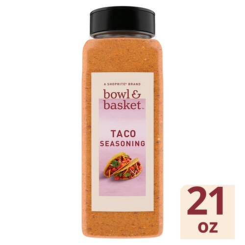 Bowl & Basket Taco Seasoning, 21 oz