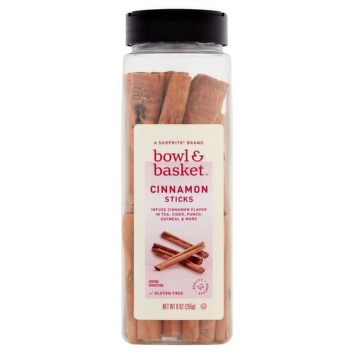 Bowl & Basket Cinnamon Sticks Value Size, 9 oz
