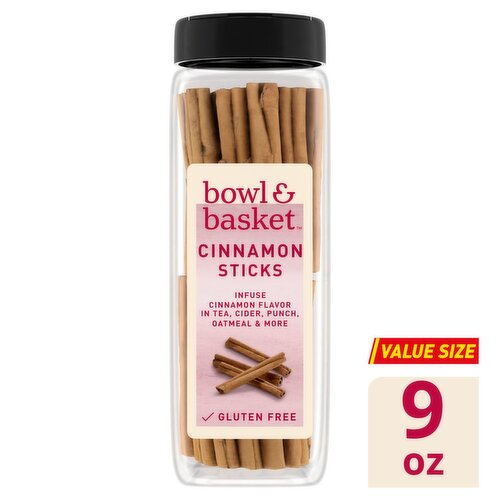 Bowl & Basket Cinnamon Sticks Value Size, 9 oz