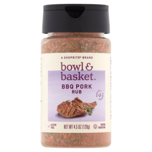 Bowl & Basket BBQ Pork Rub, 4.5 oz