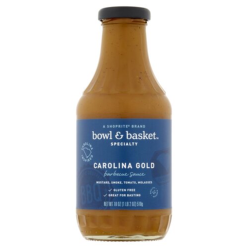 Bowl & Basket Specialty Carolina Gold Barbecue Sauce, 18 oz