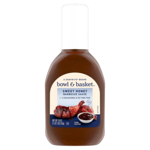 Bowl & Basket Sweet Honey Barbecue Sauce, 18 oz