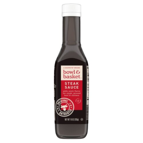 Bowl & Basket Steak Sauce, 10 oz