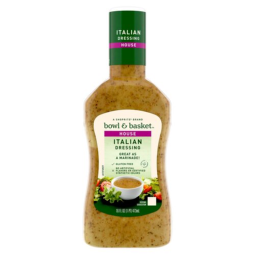 Bowl & Basket House Italian Dressing, 16 fl oz