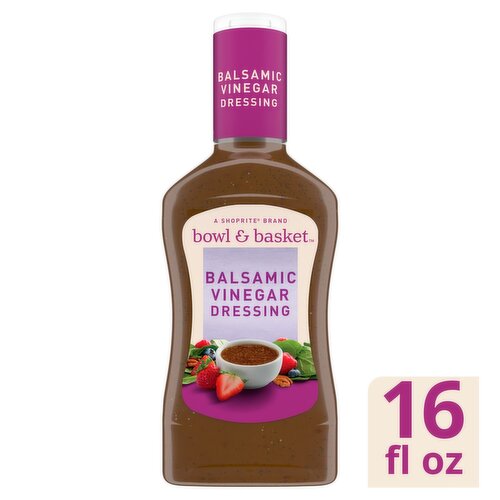 Bowl & Basket Balsamic Vinegar Dressing, 16 fl oz