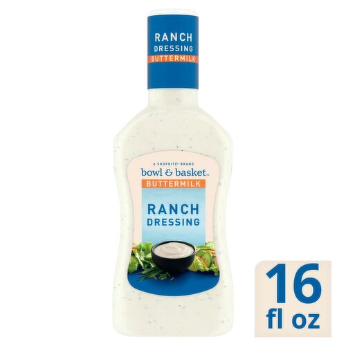 Bowl & Basket Buttermilk Ranch Dressing, 16 fl oz