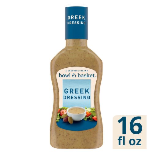 Bowl & Basket Greek Dressing, 16 fl oz