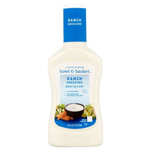 Bowl & Basket Ranch Dressing, 16 fl oz