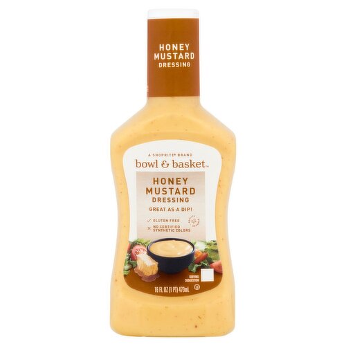 Bowl & Basket Honey Mustard Dressing, 16 fl oz