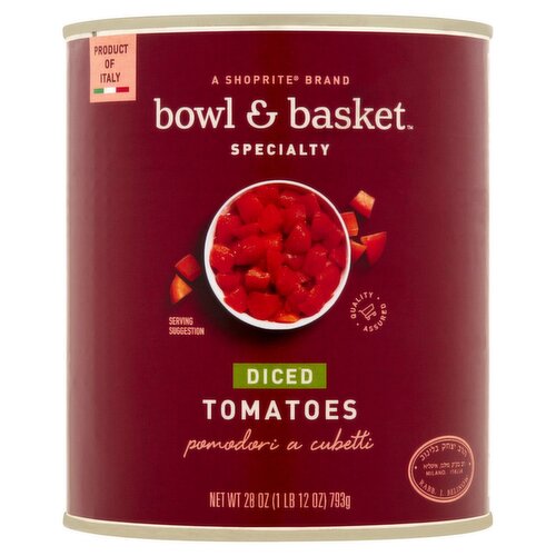 Bowl & Basket Specialty Diced Tomatoes, 28 oz