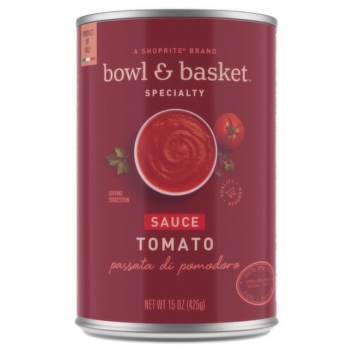 Bowl & Basket Specialty Tomato Sauce, 15 oz