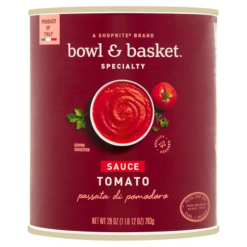 Bowl & Basket Specialty Tomato Sauce, 28 oz