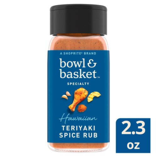 Bowl & Basket Specialty Hawaiian Teriyaki Spice Rub, 2.3 oz