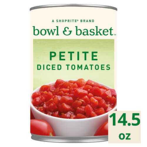 Bowl & Basket Petite Diced Tomatoes, 14.5 oz