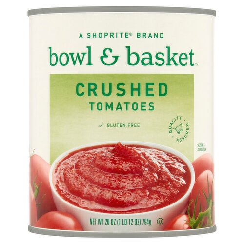 Bowl & Basket Crushed Tomatoes, 28 oz