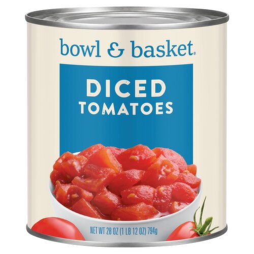 Bowl & Basket Diced Tomatoes, 28 oz