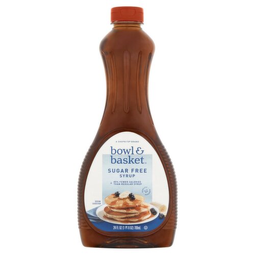 Bowl & Basket Sugar Free Syrup, 24 fl oz