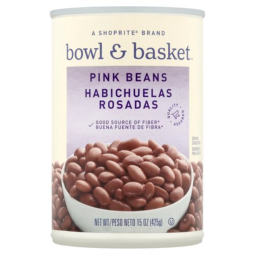 Bowl & Basket Pink Beans, Habichuelas Rosadas, 15 oz