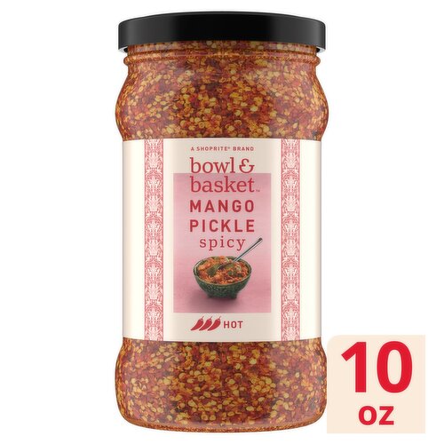 Bowl & Basket Spicy Mango Pickle, 10 oz