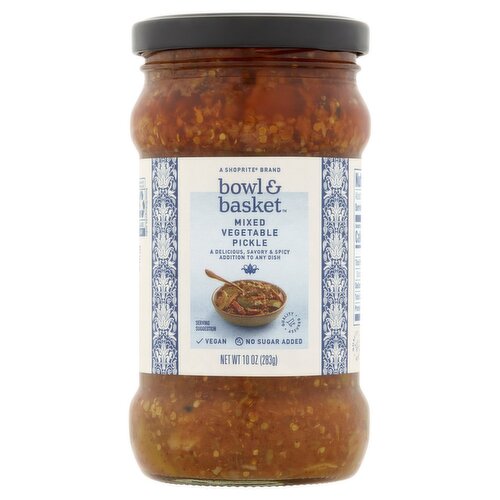 Bowl & Basket Mixed Vegetable Pickle, 10 oz