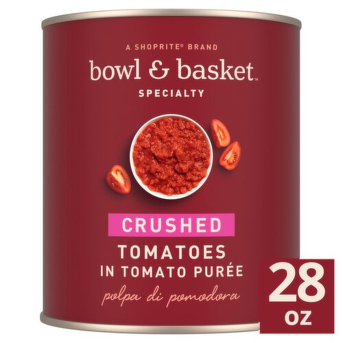 Bowl & Basket Specialty Crushed Tomatoes in Tomato Purée, 28 oz