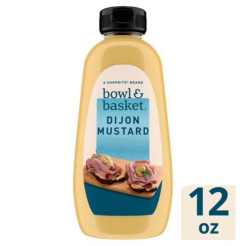 Bowl & Basket Dijon Mustard, 12 oz