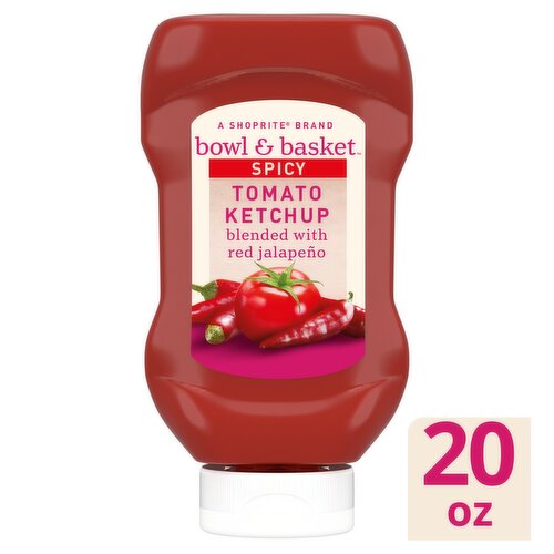 Bowl & Basket Spicy Tomato Ketchup, 20 oz