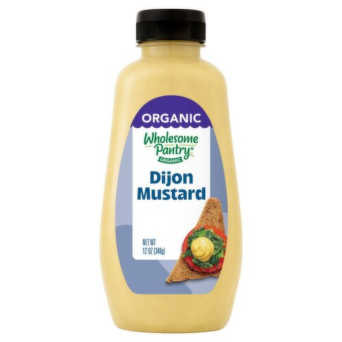 Wholesome Pantry Organic Dijon Mustard, 12 oz