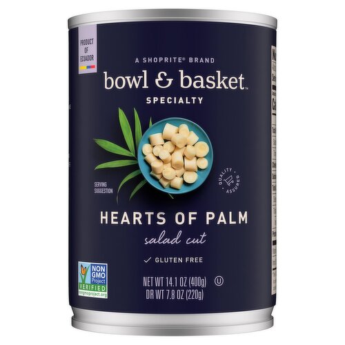 Bowl & Basket Specialty Salad Cut Hearts of Palm, 14.1 oz