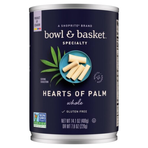 Bowl & Basket Specialty Whole Hearts of Palm, 14.1 oz