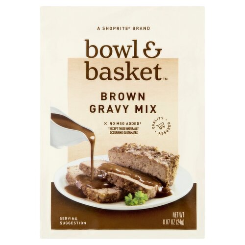 Bowl & Basket Brown Gravy Mix, 0.87 oz