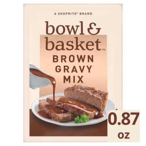 Bowl & Basket Brown Gravy Mix, 0.87 oz