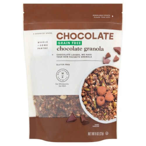 Wholesome Pantry Grain Free Chocolate Granola, 8 oz