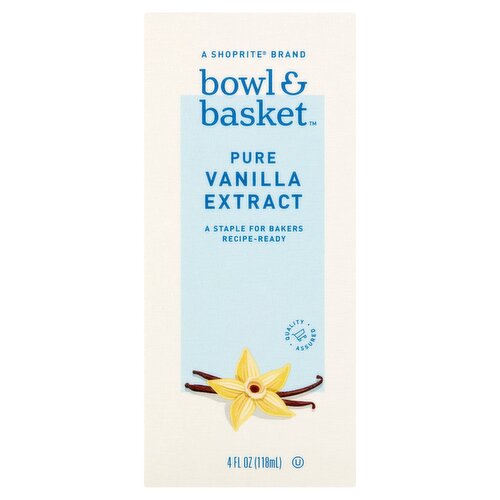 Bowl & Basket Pure Vanilla Extract, 4 fl oz