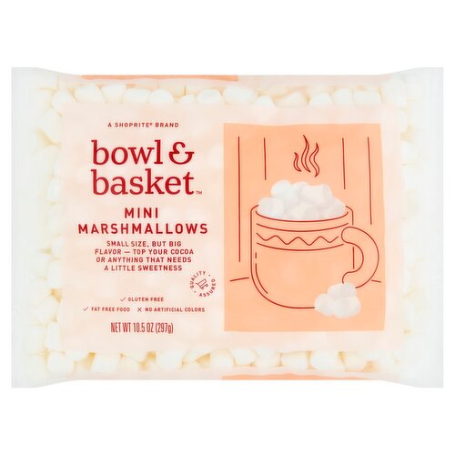 Bowl & Basket Mini Marshmallows, 10.5 oz