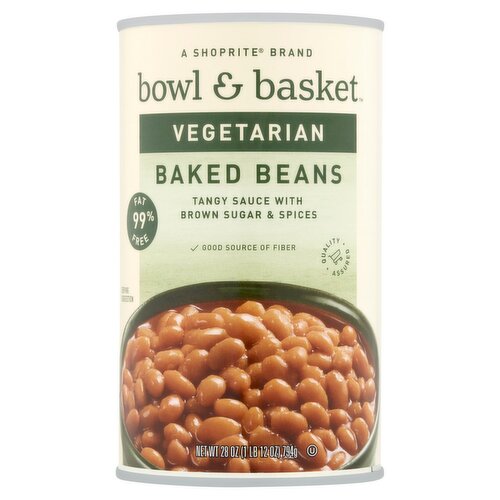 Bowl & Basket Vegetarian Baked Beans, 28 oz