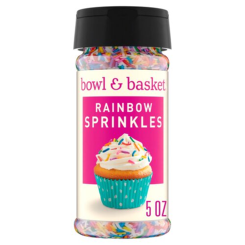 Bowl & Basket Rainbow Sprinkles, 5 oz